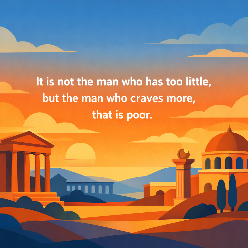 A Roman Stoic philosopher, statesman, and dramatist, who was a tutor and later advisor to emperor Nero.